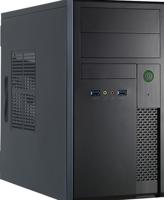 Chieftec XT-01B-350GPB Mini-tower PC-behuizing Zwart - thumbnail