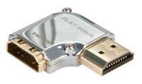 Lindy 41508 haaks koppelstuk CROMO HDMI, M-F - [41508] - thumbnail