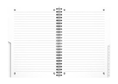 Indexboek oxford urban mix a5 90vel alfabet lijn | 10 stuks