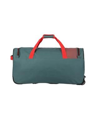 Basics Fresh Wheeled duffle L Green/Orange