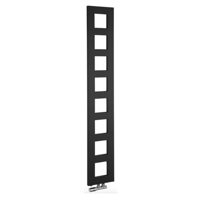 Designradiator Sapho Block 28x175 cm Mat Zwart Sapho