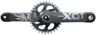 Sram crankstel "x01 eagle" crankset x01 eagle 32t 175mm lunar polar