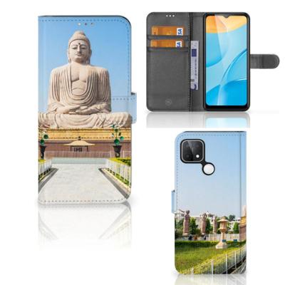 OPPO A15 | Flip Cover | Boeddha