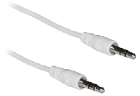 Audiokabel 3,5Mm Jack - 1,5m Wit (CLA150.1W) - thumbnail