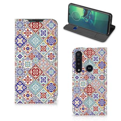 Motorola G8 Plus | Standcase | Tiles Color Motorola G8 Plus | Standcase | Tiles Color