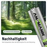 Ansmann HR06 Solar maxE Oplaadbare AA batterij (penlite) NiMH 800 mAh 1.2 V 2 stuk(s) - thumbnail