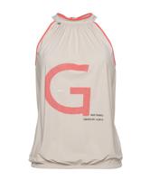 Zip73 510/01 Haltertop Tops En Singlets 09/sand - thumbnail