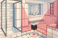 Laserliner CompactCube-Laser 3 | Kruislijnlaser | 3 lijnen | 15m - 036.150A - thumbnail