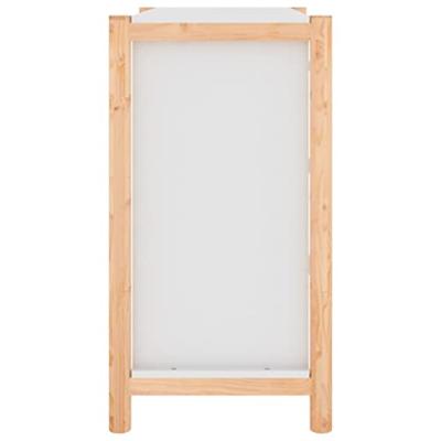 Dressoir 62x38x70 cm bewerkt hout wit