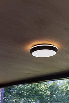 Lutec Unieke wandlampGoleta zwart - 5205801012