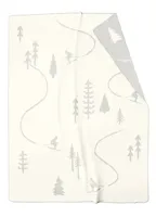 Cawö Cawö Winter Edition Woonplaid 150x200 natur/stein - thumbnail