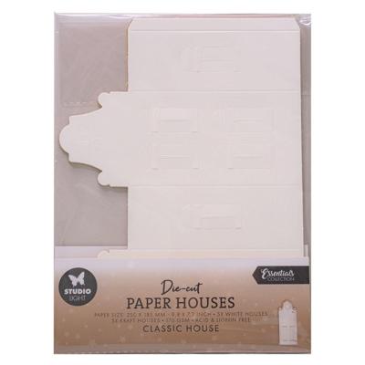 Studio Light • essentials die-cut paper houses classic house