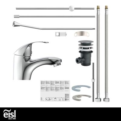 EISL wastafelmengkraan roma chroomkleurig