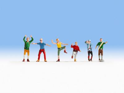 NOCH 15871 H0 Bergbeklimmers figuren Kant-en-klaar model