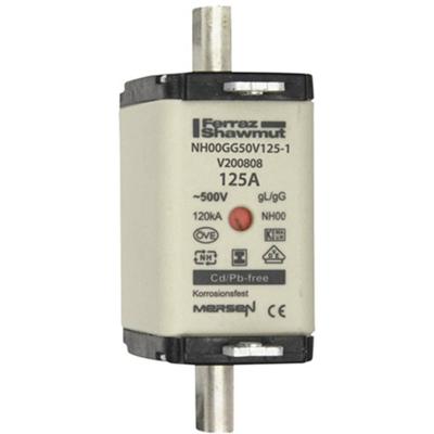 Mersen 1F765.000000 NH-zekering Geschikt voor Zekeringsgrootte 000-4 Afmeting zekering : 00 125 A 500 V 1 stuk(s)