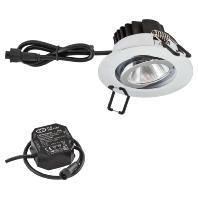 EVN PC650N61102 EVN Lichttechnik LED-inbouwlamp LED LED vast ingebouwd 6 W Chroom - thumbnail