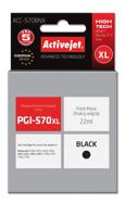 Activejet ACC-570BNX inkt (vervanging voor Canon PGI-570Bk XL; Supreme; 22 ml; zwart) - thumbnail