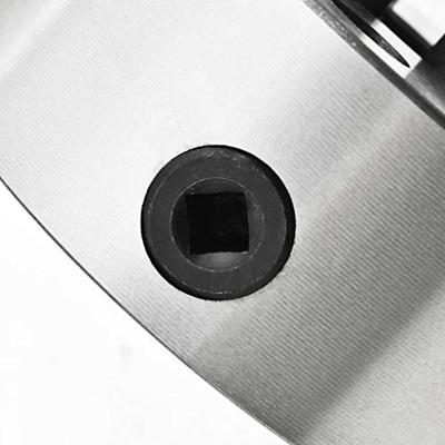 VidaXL Klauwplaat met 4 bekken zelfcentrerend 160 mm staal