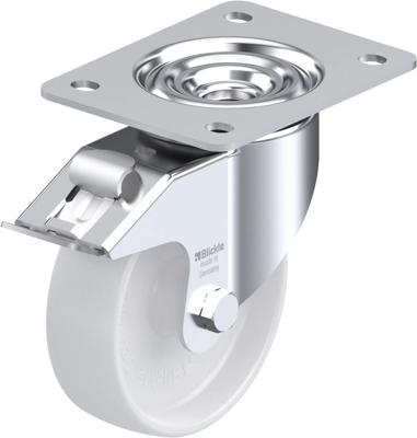 Blickle LK-PO 125G-3-FI Zwenkwiel met rem Wieldiameter: 125 mm Draagvermogen (max.): 300 kg 1 stuk(s) Blickle LK-PO 125G-3-FI Zwenkwiel met rem Wieldiameter: 125 mm Draagvermogen (max.): 300 kg 1 stuk(s)