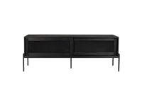 Zuiver TV-meubel 'Hardy' Eikenhout, 160cm, kleur Zwart - thumbnail