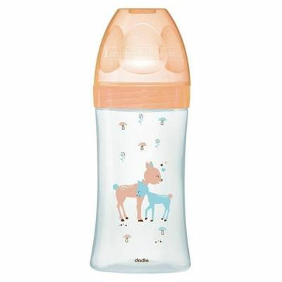 DODIE Bottle Sensation Glass 270ml Beige Biche - 0-6 maanden