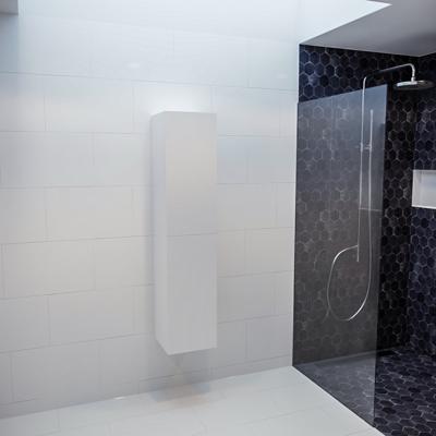 MONDIAZ BEAM Kolomkast - 160cm - 2 deuren - talc PC75341331