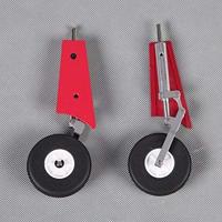 FMS - 80Mm Futura Main Landing Gear Set (FMSPW113RED) - thumbnail