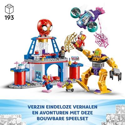 LEGO marvel 10794 team spidey webspinner hoofdkantoor