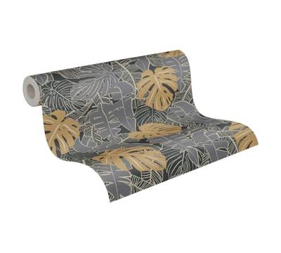 Livingwalls House of Turnowsky - Zwart - Jungle Behang - 389051