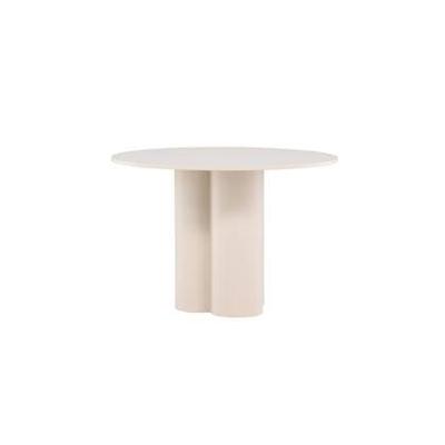 Fjôrd - Eettafel Beige Rond - Ø110x76cm - Olivia