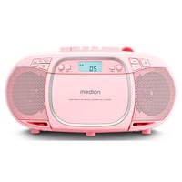 Radio CD - MEDION - FM - 2x2,2W RMS - Roze - thumbnail