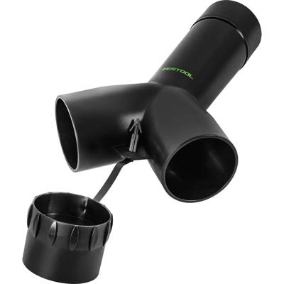 Festool D 50 SV-AS/D 50 V Y-stuk antistatisch voor aansluiten 2 afzuigslangen - 452898