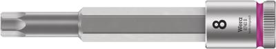 Wera 8740 B Zyklop bit-dop met 3/8"-aandrijving, met extra slanke profielzone, 8 x 100 mm - 05003054001 Wera 8740 B Zyklop bit-dop met 3/8"-aandrijving, met extra slanke profielzone, 8 x 100 mm - 05003054001