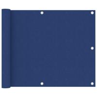 Balkonscherm 75x300 cm oxford stof blauw - thumbnail