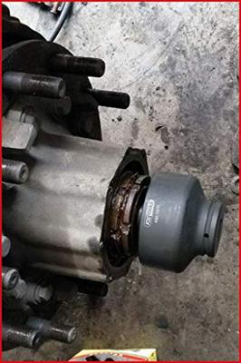 KS Tools 460.1070 3/4-sleufmoersleutel met 6 pennen met geleidebuis voor Mercedes, binnentap Ø 46 mm