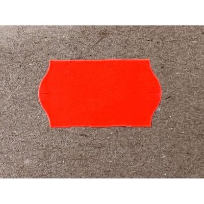 Etiket 2212 fluor rood afneembaar 63.000 Etiket 2212 fluor rood afneembaar 63.000