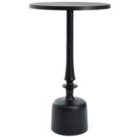 PTMD bijzettafel resha zwart 62 cm | 2 stuks - thumbnail