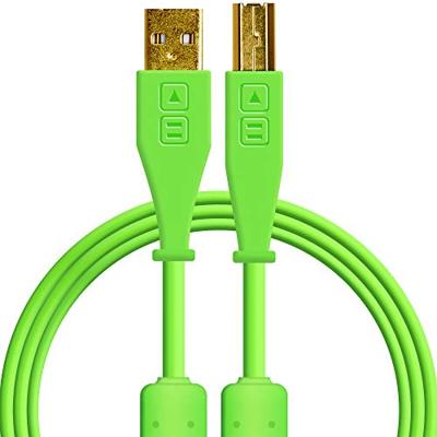 Dj TechTools Chroma Cable straight USB 1.5 m groen Dj TechTools Chroma Cable straight USB 1.5 m groen