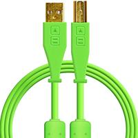 Dj TechTools Chroma Cable straight USB 1.5 m groen - thumbnail