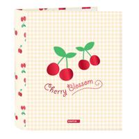 Ringmap Safta Cherry Beige A4 27 x 33 x 6 cm - thumbnail