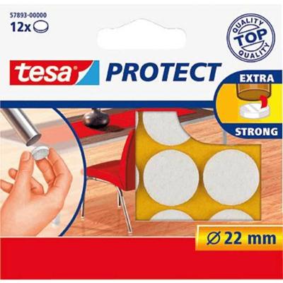 Tesa beschermvilt wit ø22mm 12st