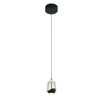 Highlight Hanglamp Clear Egg 1 lichts helder-zwart Highlight Hanglamp Clear Egg 1 lichts helder-zwart