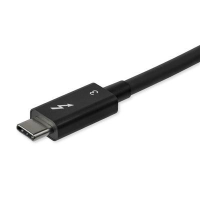 StarTech.com 0.8 m  Thunderbolt 3 naar Thunderbolt 3 kabel - 40Gbps - USB-C kabel - 100W PD - Dual 4K - TB3 gecertificeerd - TBLT34MM80CM