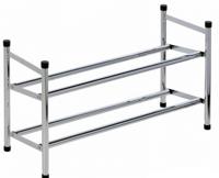 Storage Solutions schoenenrek met 2 lagen (61,5-115)x23x38 cm - thumbnail