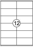 Etiket quantore 105x48mm 1200st | 10 stuks - thumbnail