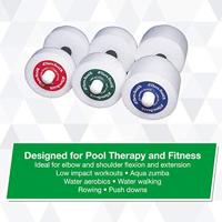 Theraband Halters - groen / medium (per paar) - thumbnail