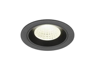SLV InbouwspotNuminos M zwart 4000K - 55gr - 1009637