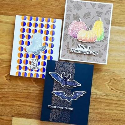 Ranger Ink Ranger • simon hurley create. clear stamp set fall sampler