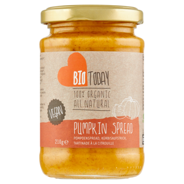BioToday Pompoenspread 210 g bij Jumbo