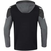 JAKO 6722 Sweater Met Kap Performance - Zwart/Antra Light - 4XL - thumbnail